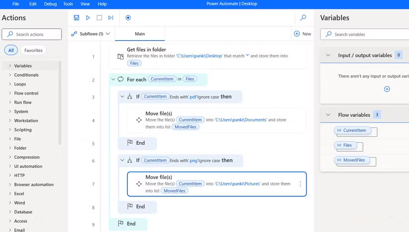 How to clean up your desktop using Power Automate workflow Picture 7