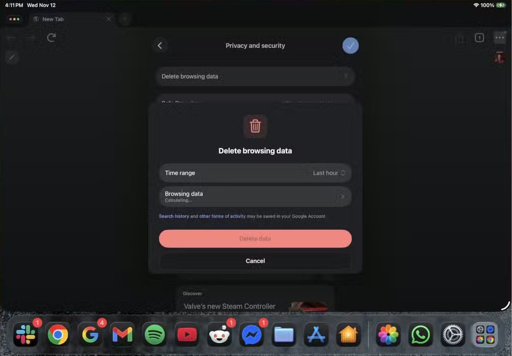 How to clear iPad cache to increase storage capacity Picture 2