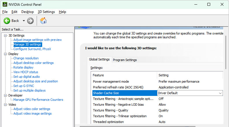 How to Clear NVIDIA Shader Cache on Windows Picture 4