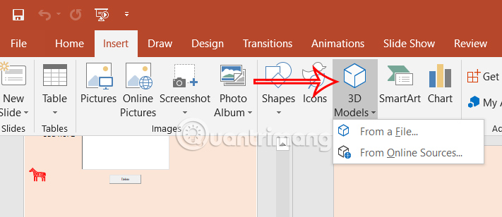 How to Combine 3D Models and Morph in PowerPoint Picture 1