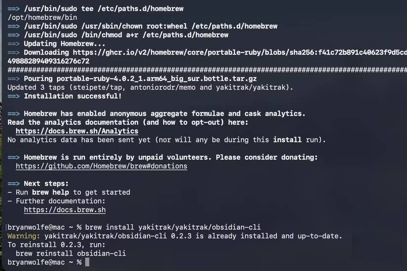 How to combine Claude Code with Obsidian CLI Picture 1