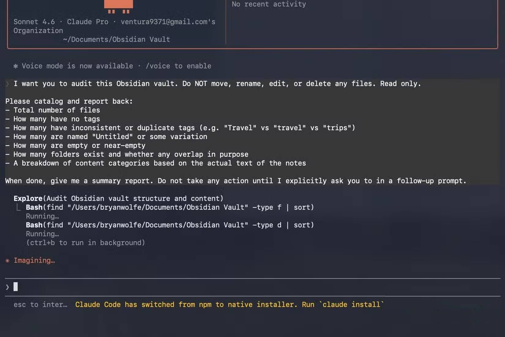 How to combine Claude Code with Obsidian CLI Picture 2
