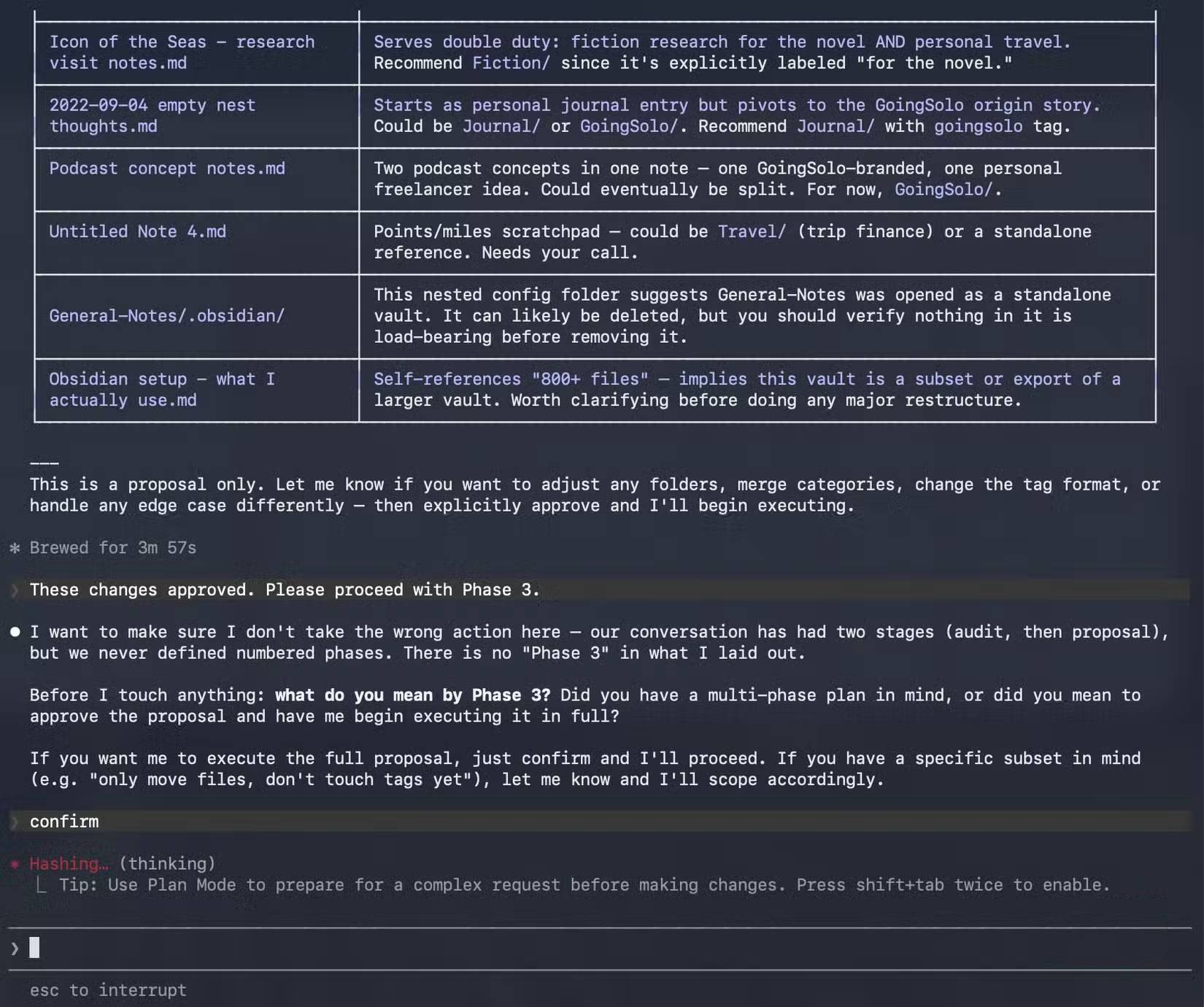How to combine Claude Code with Obsidian CLI Picture 4