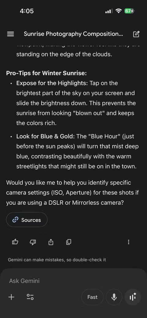How to combine Gemini and Google Maps in photography. Picture 13