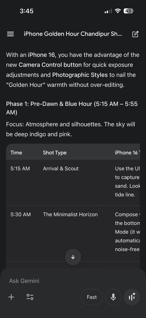 How to combine Gemini and Google Maps in photography. Picture 9