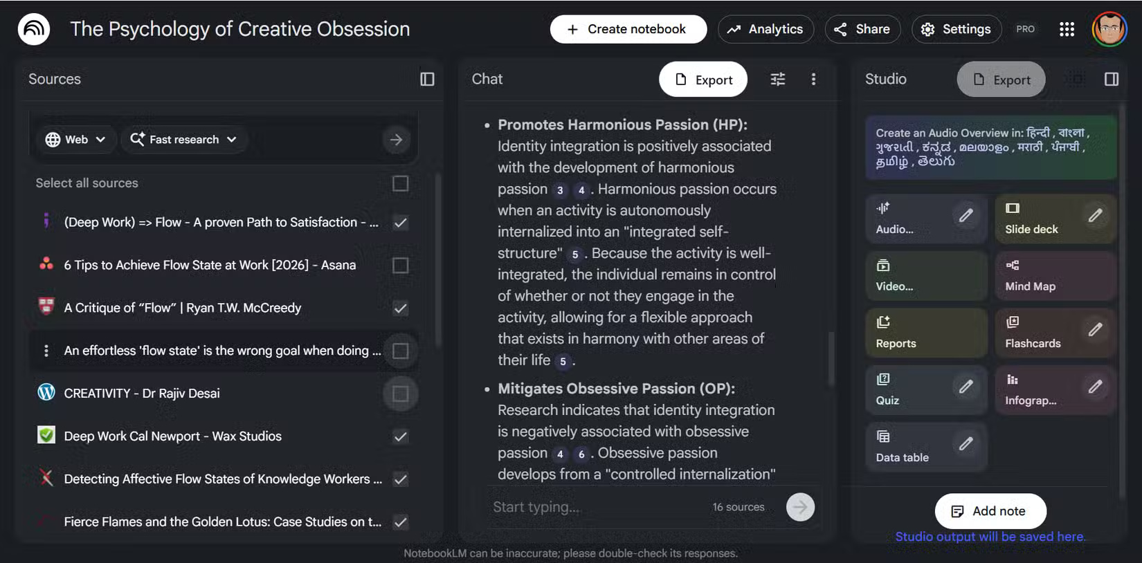 How to combine Gemini with NotebookLM to improve the quality of research reports. Picture 8