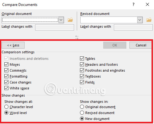 How to combine multiple Word files into a single file - Features available on Word Picture 21