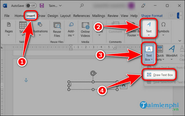 How to combine photos in Word, combine 2 photos into 1 frame Picture 5