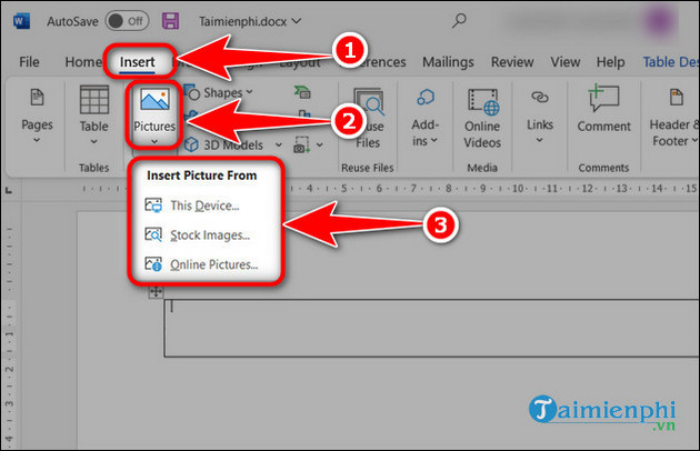 How to combine photos in Word, combine 2 photos into 1 frame Picture 6