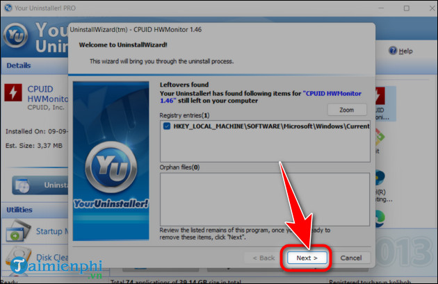 Picture 6 of How to completely remove applications from your computer using Your Uninstaller