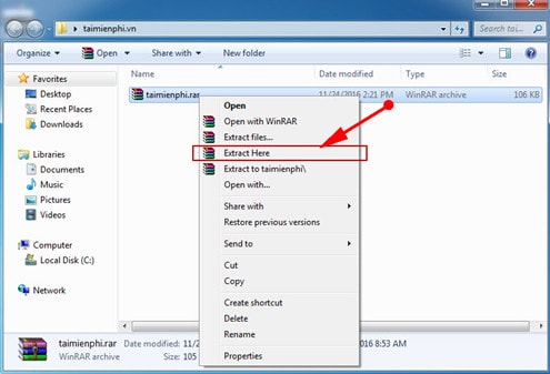 How to compress and decompress files with WinRAR on your computer Picture 20