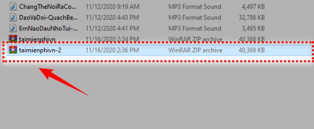 How to compress MP3 files with WinZip on your computer Picture 10