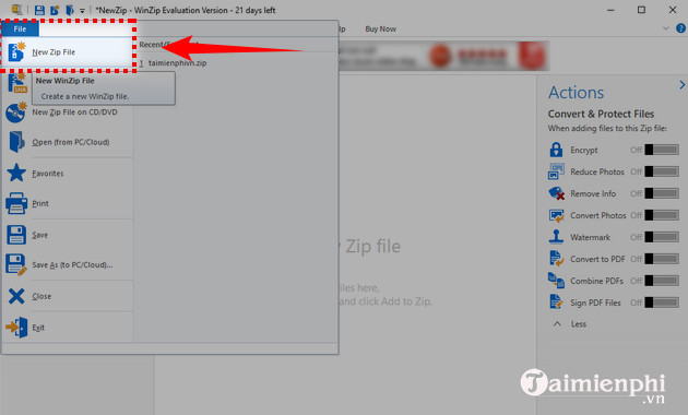 How to compress MP3 files with WinZip on your computer Picture 6