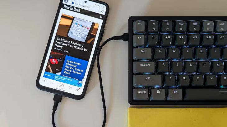 How to connect a mouse, keyboard or controller to an Android phone Picture 7