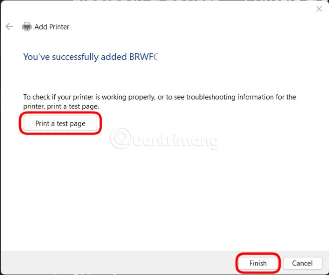 How to connect a printer via WiFi, install a printer via WiFi on Windows 10/11 Picture 11