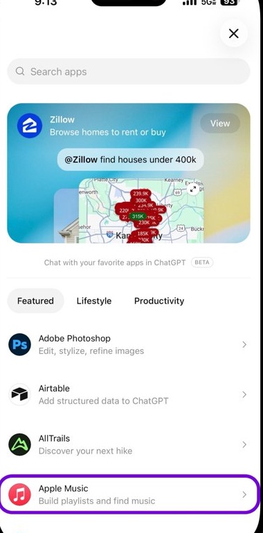 How to connect ChatGPT to Apple Music Picture 2