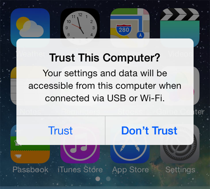 How to connect iPhone to computer with USB cable quickly and simply Picture 2