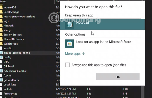 Picture 3 of How to connect an MCP Server Filesystem to Claude Desktop