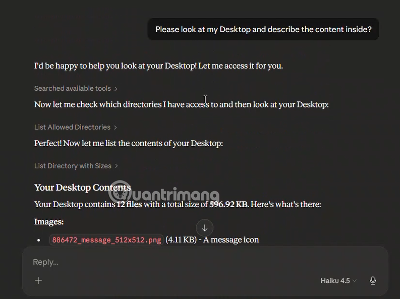 Picture 5 of How to connect an MCP Server Filesystem to Claude Desktop