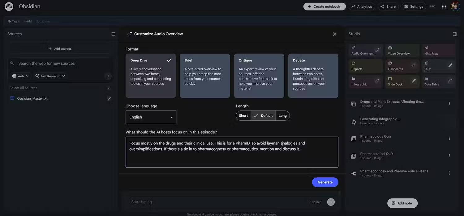 How to connect an Obsidian repository to NotebookLM Picture 6