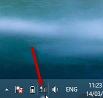 Picture 2 of How to connect to Wi-Fi in Windows 8, 8.1, and Windows 10