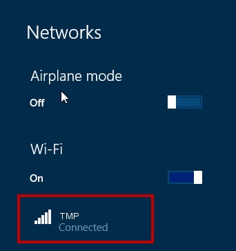 Picture 5 of How to connect to Wi-Fi in Windows 8, 8.1, and Windows 10