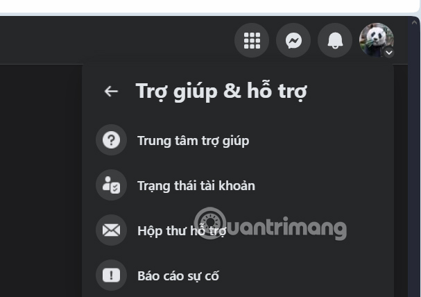 How to contact Facebook account support Picture 1