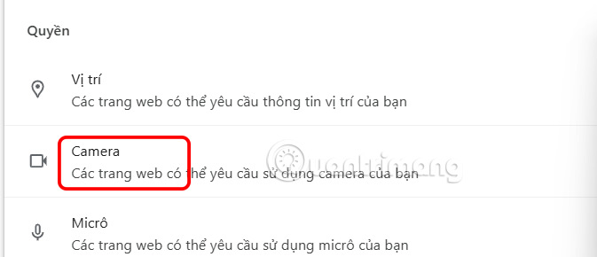 How to control camera access on Chrome Picture 4