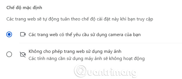 How to control camera access on Chrome Picture 5