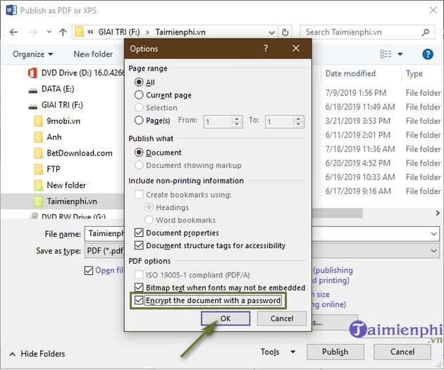 Picture 5 of How to convert a Word file to PDF in Office 2016