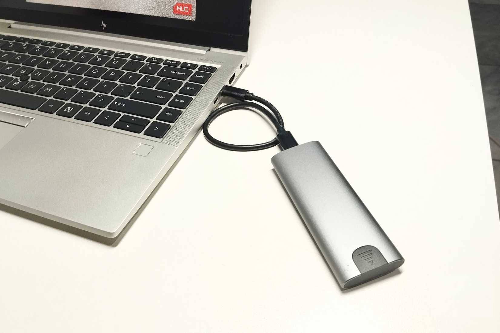 Picture 1 of How to turn an old laptop's SSD into a USB drive.