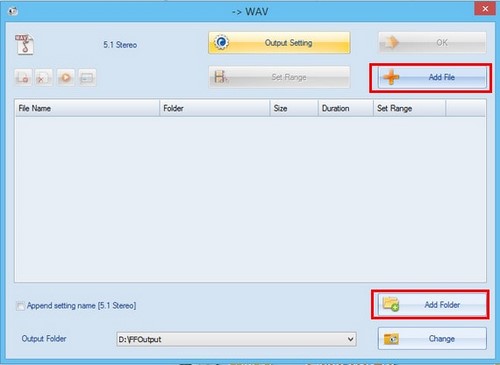Picture 4 of How to convert audio to WAV using Format Factory