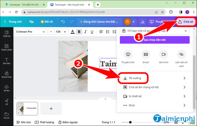 Picture 4 of How to convert Canva to Word quickly and easily.