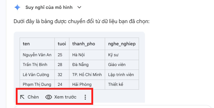 How to convert content into a Google Sheets table in a flash. Picture 2