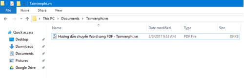 Picture 7 of How to convert Doc and Docx files to PDF in Word 2016