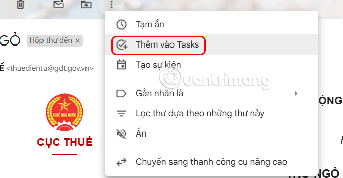 How to Convert Email into a Task List Picture 1