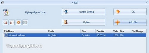 How to Convert .EXE to Video (MKV, AVI, MP4,...) Picture 3