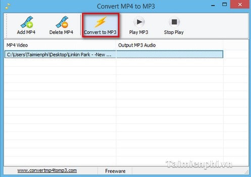 How to convert MP4 to MP3, the best software to convert MP4 to MP3 files Picture 4