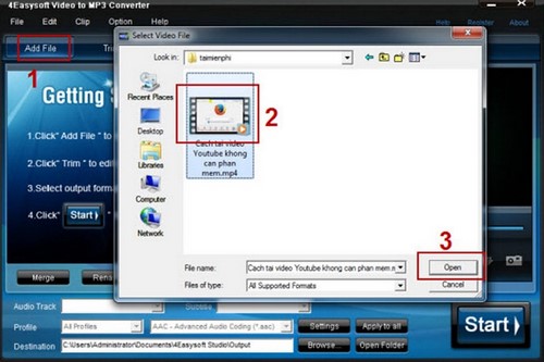 How to convert MP4 to MP3, the best software to convert MP4 to MP3 files Picture 9