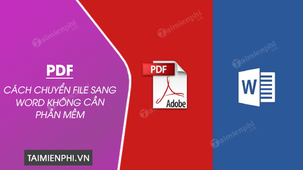 Picture 1 of How to convert PDF files to Word quickly and easily without software.