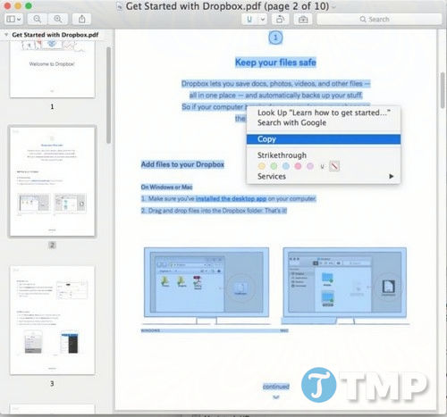 Picture 2 of How to convert PDF to Word on Mac OS, without font errors.