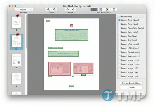 Picture 5 of How to convert PDF to Word on Mac OS, without font errors.