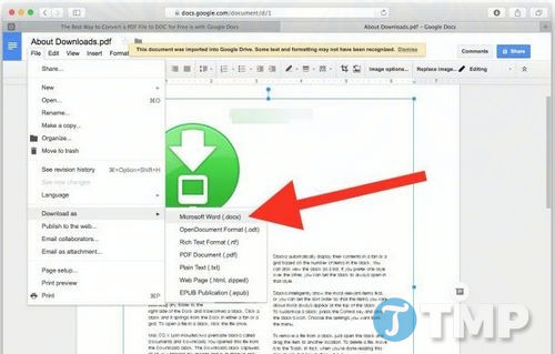 Picture 6 of How to convert PDF to Word on Mac OS, without font errors.