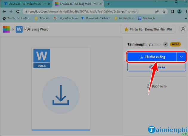 Picture 11 of How to convert PDF to Word online without font errors.