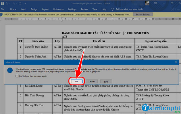 Picture 6 of How to convert PDF to Word online without font errors.