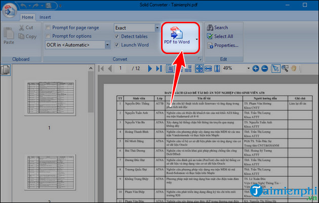 How to convert PDF to Word without font errors for free online Picture 22