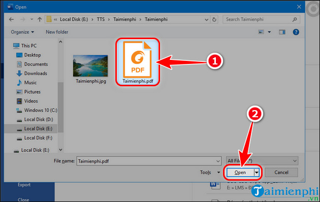 How to convert PDF to Word without font errors for free online Picture 3