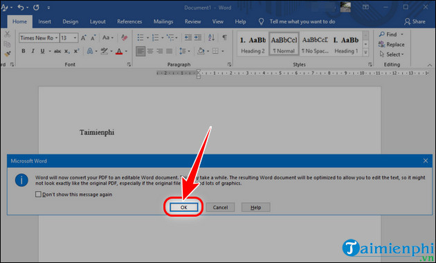 How to convert PDF to Word without font errors for free online Picture 4