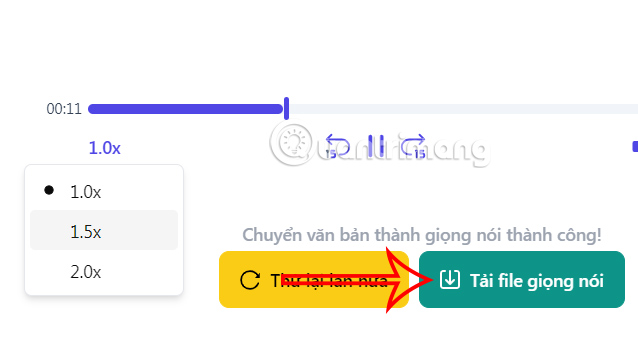 How to convert text into speech on TTS Picture 4