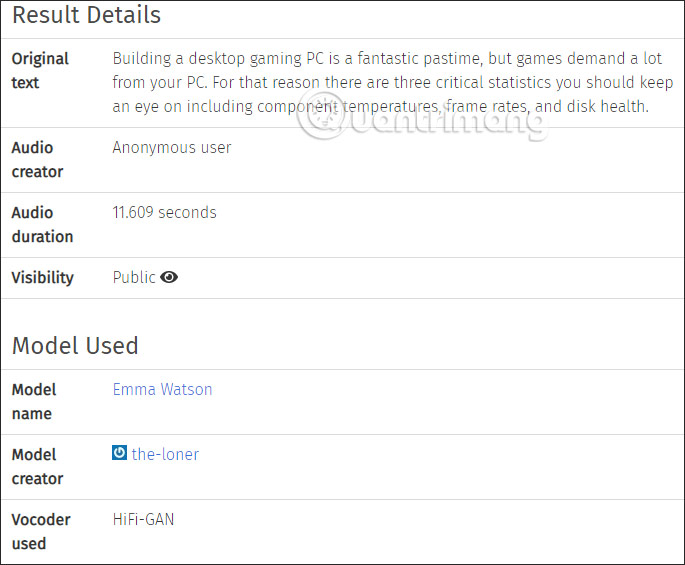 How to convert text to voice of famous people Picture 5